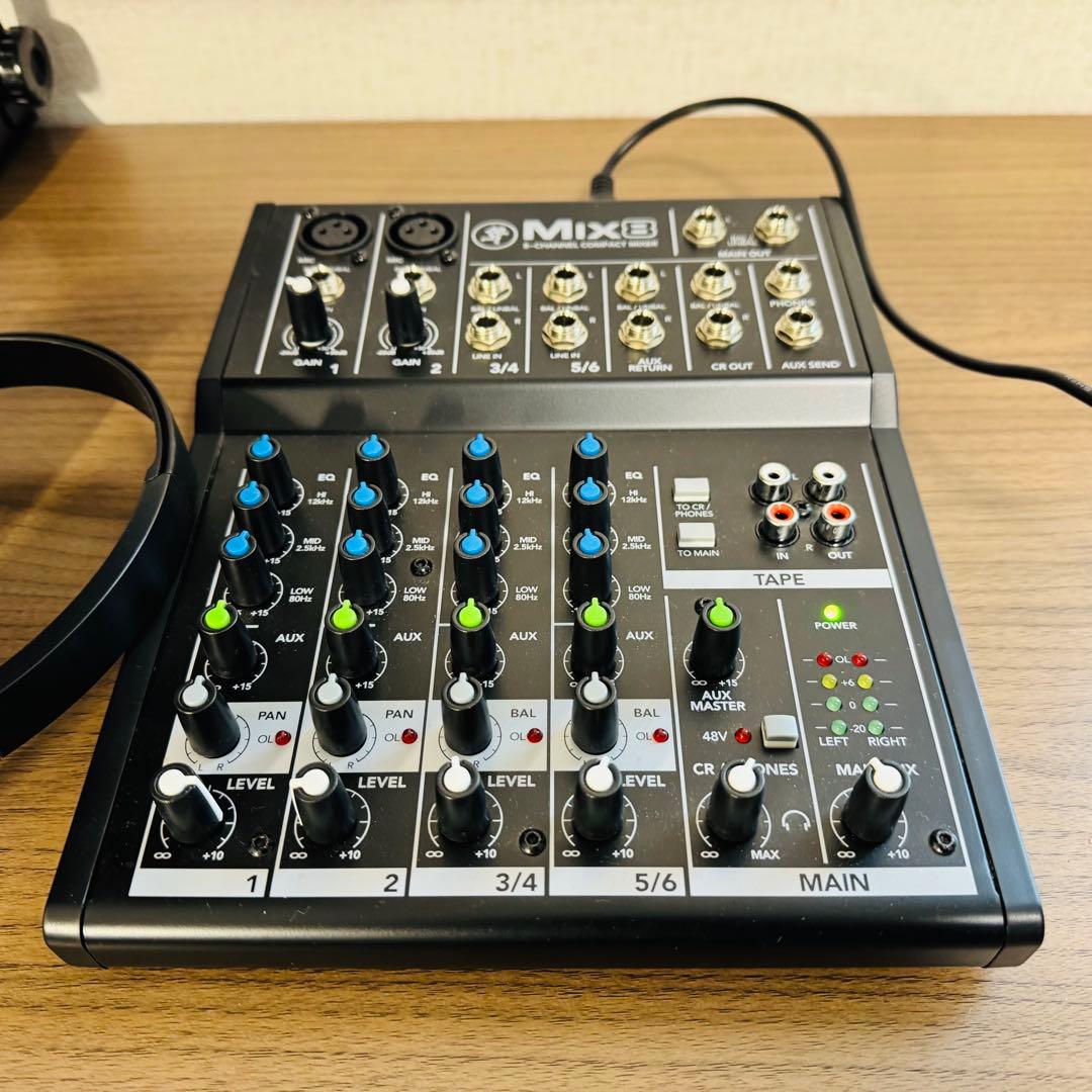 【美品】PioneerDDJ-400 MIX8 マイク等セット