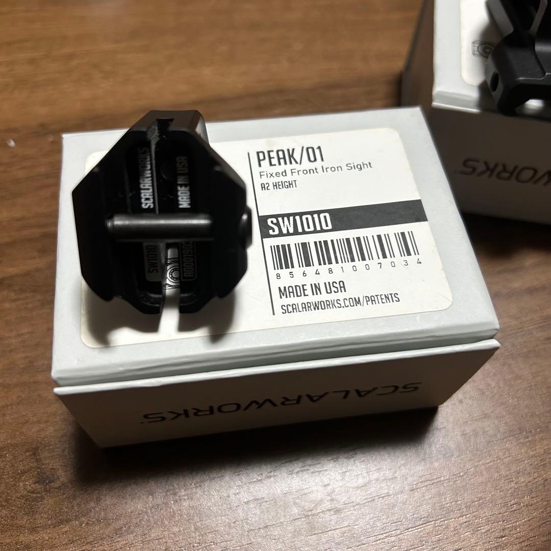 【実物】Scalarworks Peak/01 Iron Sight Set