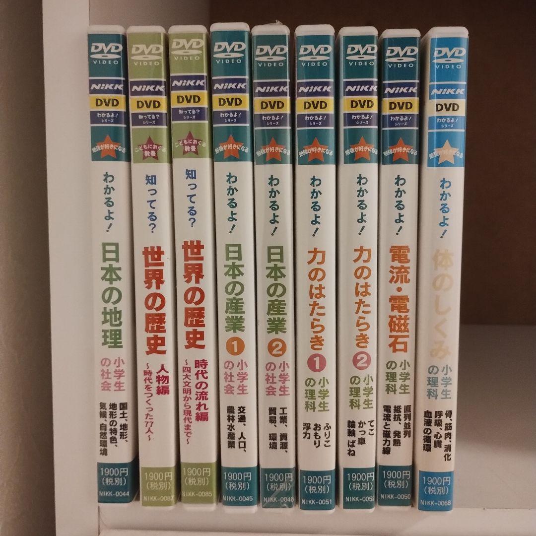 【中学受験】ＮiKK映像　DVD 　9本