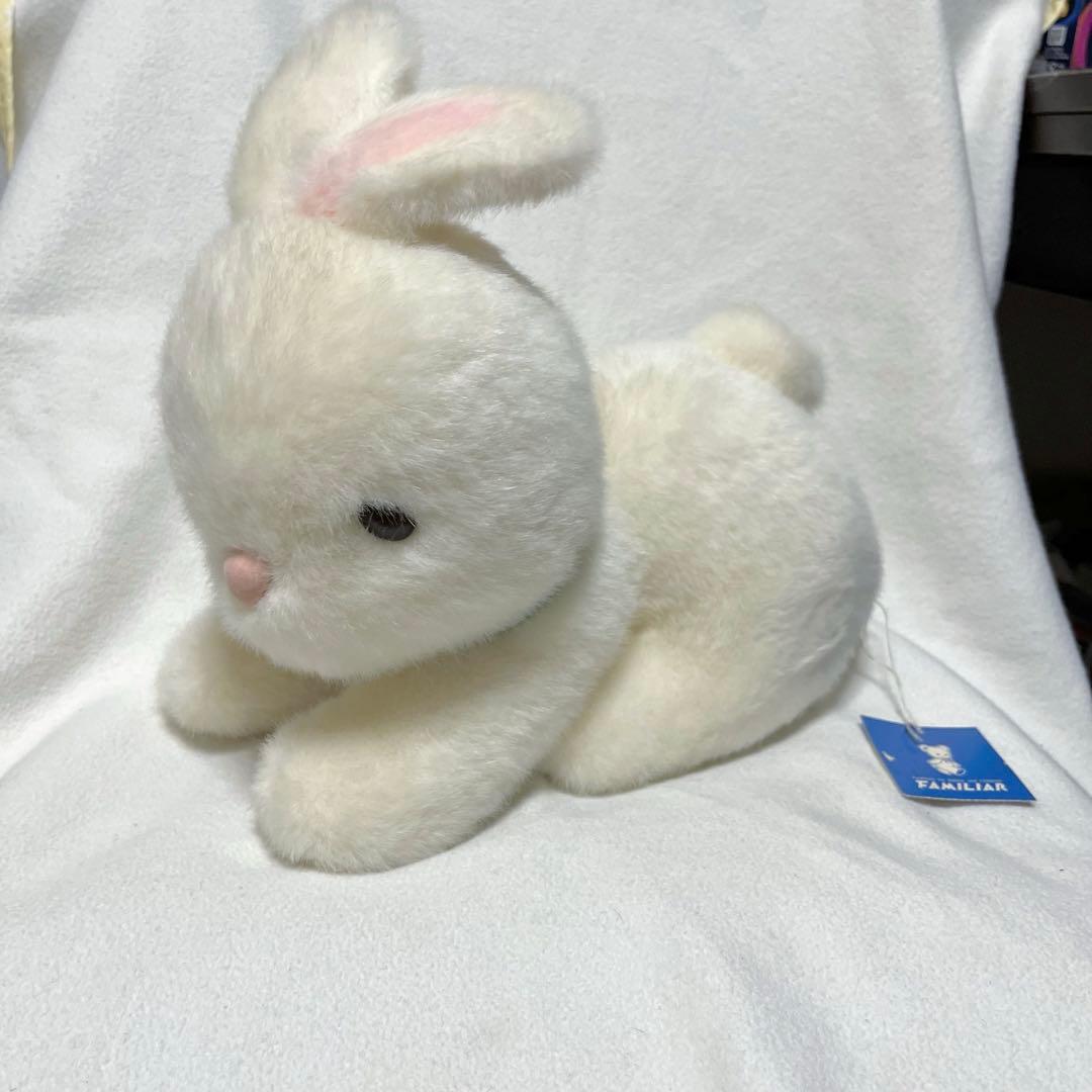 【レア品】 ファミリア　 うさぎ　ぬいぐるみ　レトロ　ビンテージ 紙タグつき