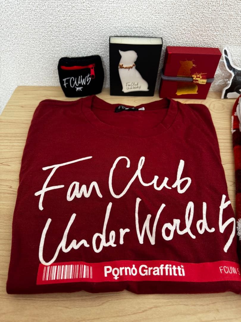 【新品未開封あり】ポルノグラフィティ FCUW5 グッズセット
