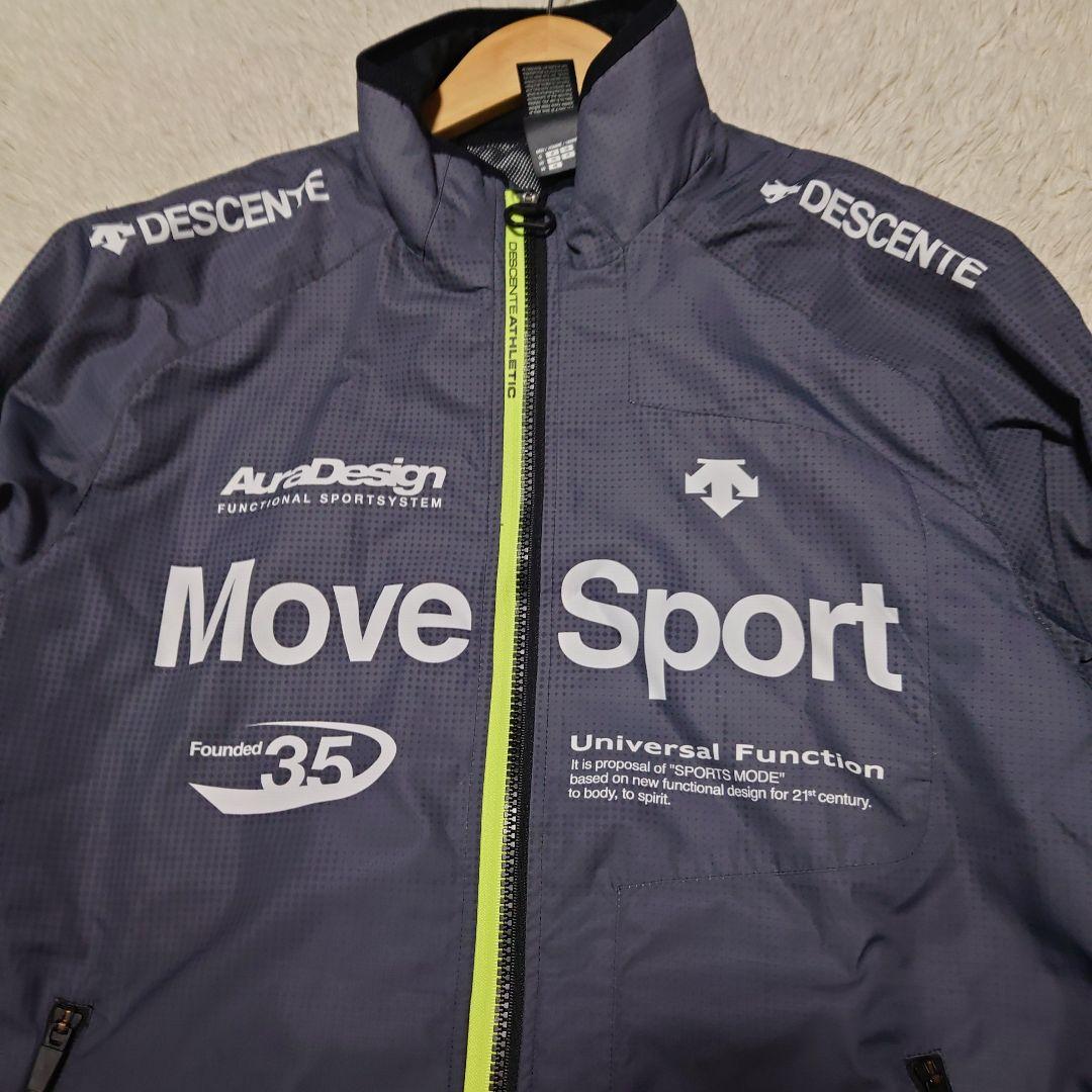 【希少】MOVE SPORT デサント ジャージ セットアップ ビッグロゴ XL