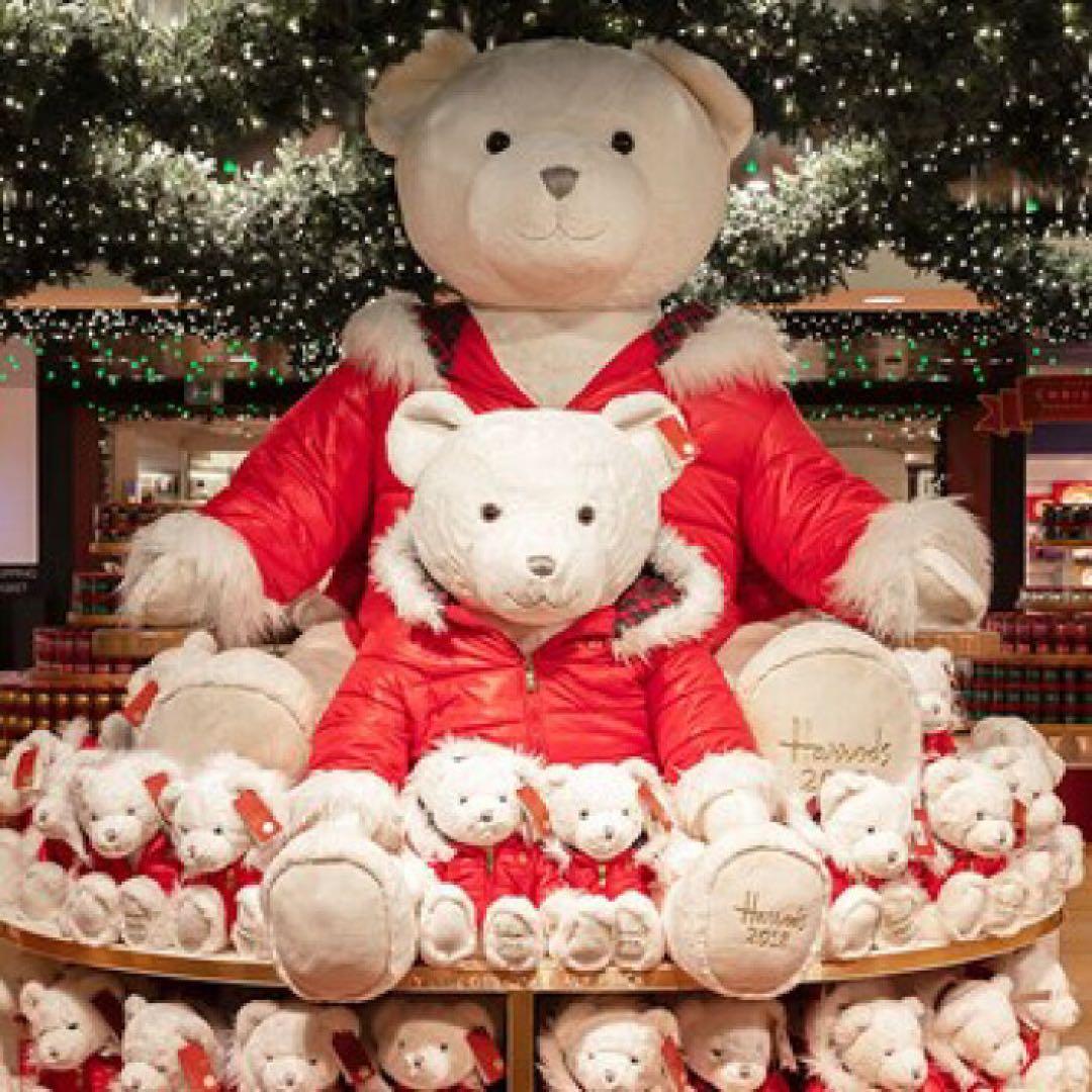 Harrods ハロッズ　イヤーベア　2018 クリスマスベア　オリバー