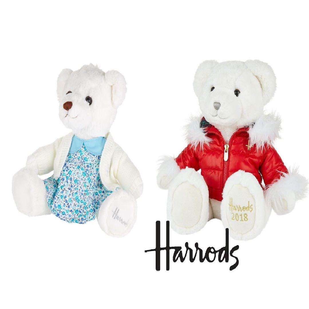 Harrods ハロッズ　イヤーベア　2018 クリスマスベア　オリバー