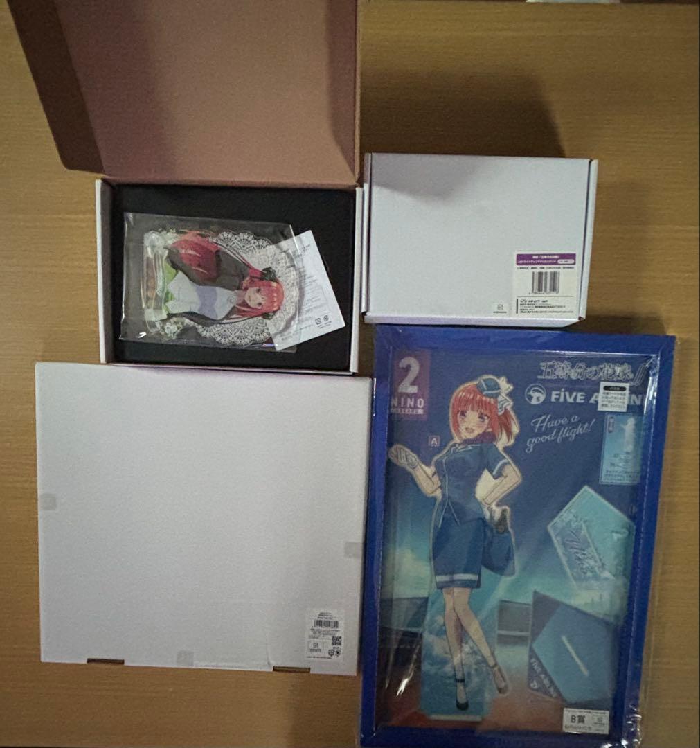 五等分の花嫁　中野二乃　アクリルスタンド121個