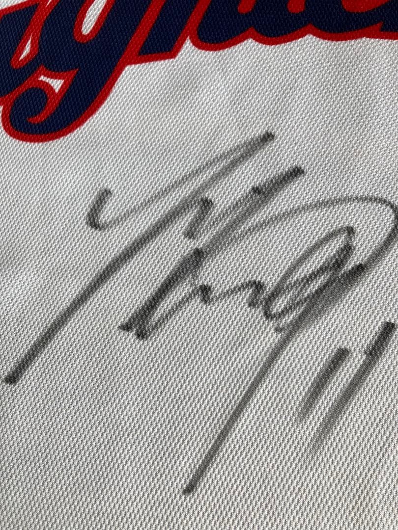 ⑦希少品 現ドジャース　日本ハムファイターズ T-シャツ 11 大谷翔平　サイン