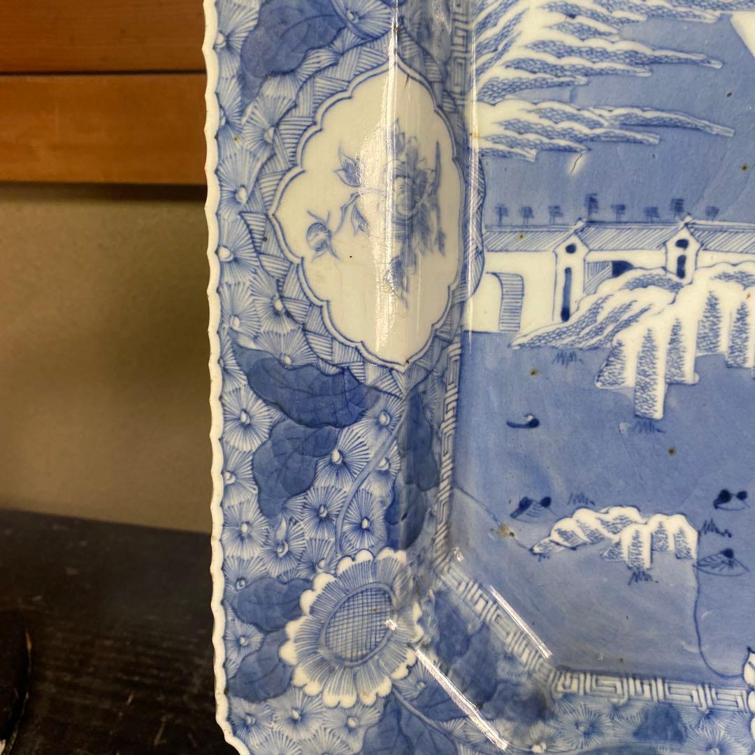 古伊万里額皿