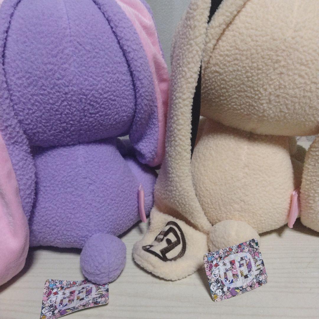 チャックスGP 汎用うさぎぬいぐるみ SLEEPY BOA LOOK全2種セット