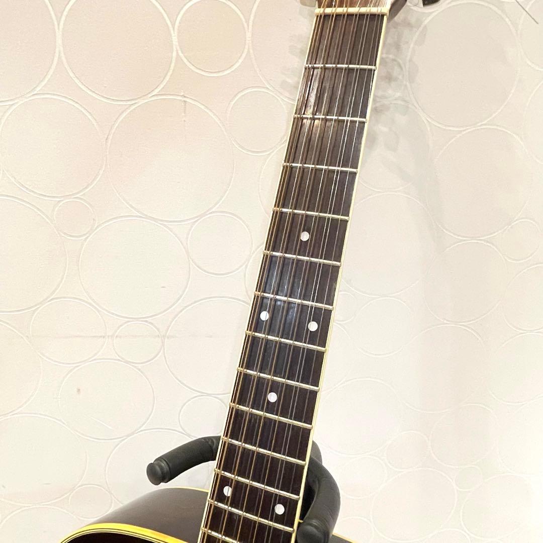 【希少】Morris モーリス B-25 12弦ギター 下倉楽器ハードケース付き