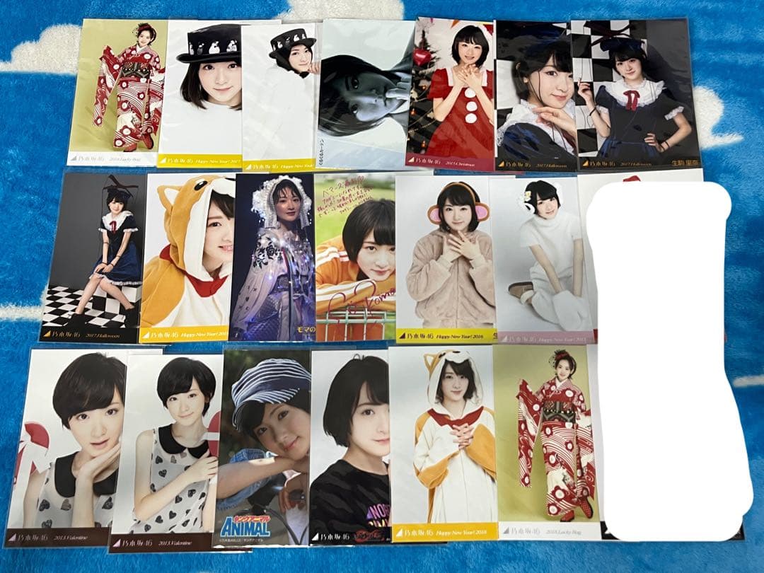 乃木坂46 生写真 生駒里奈 まとめ売り ガールズルール 太陽ノック