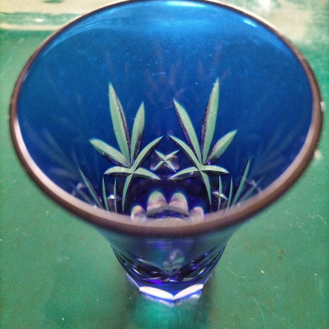 薩摩切子・色被せ切子５個セット