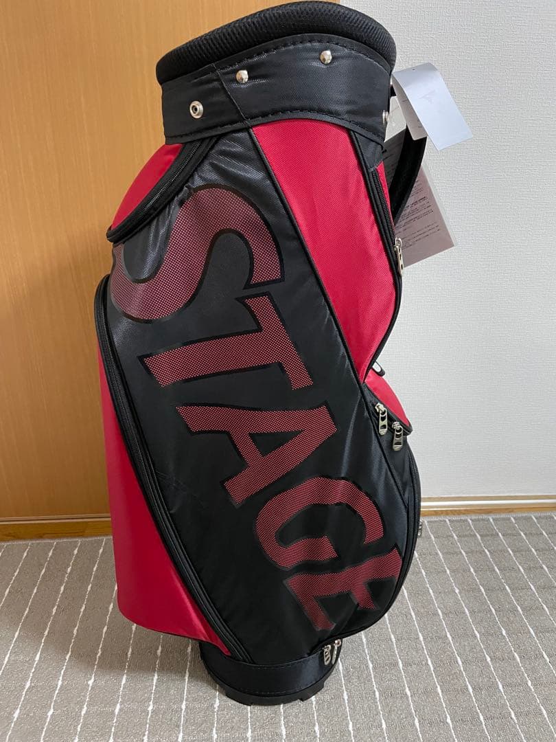 TourStage キャディバッグ 赤黒