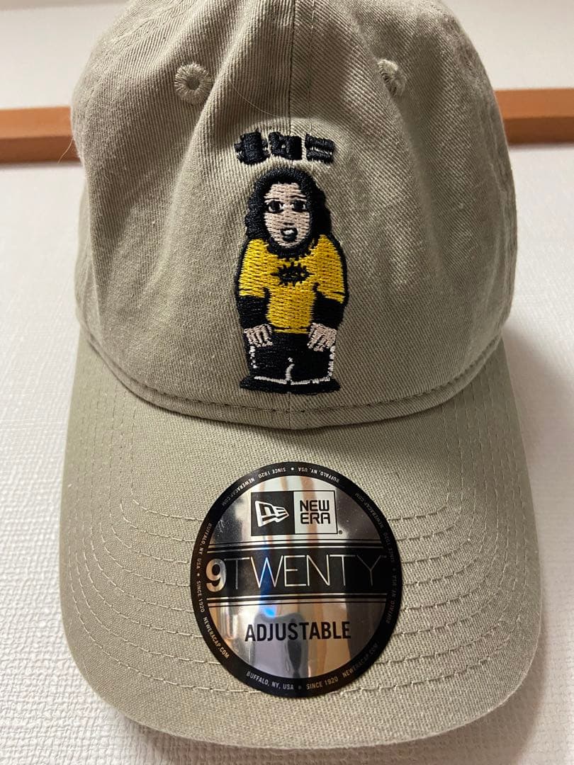 キタニタツヤ New Era 9TWENTY ベージュ キャップ