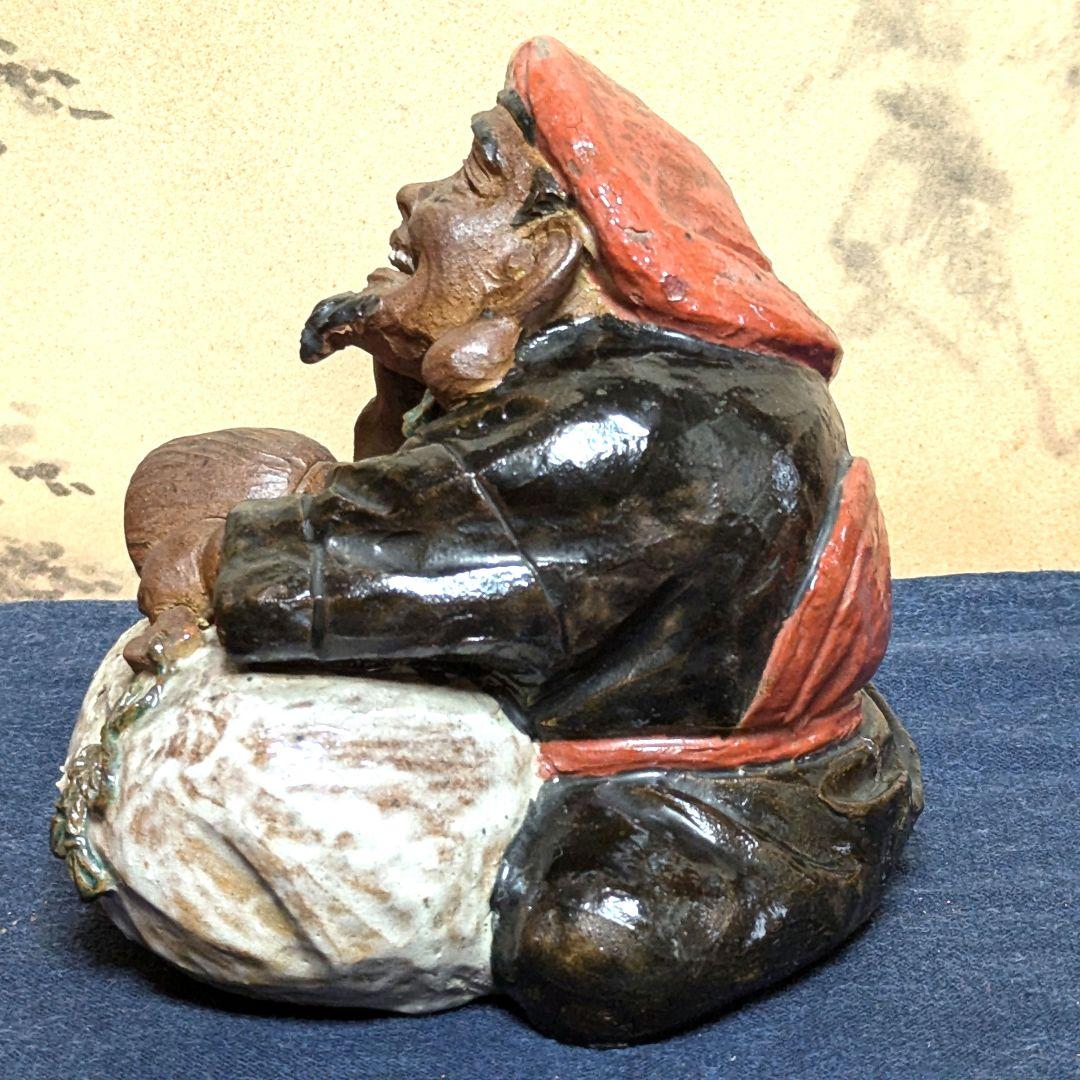 大黒天　史甫作　骨董品　アンティーク