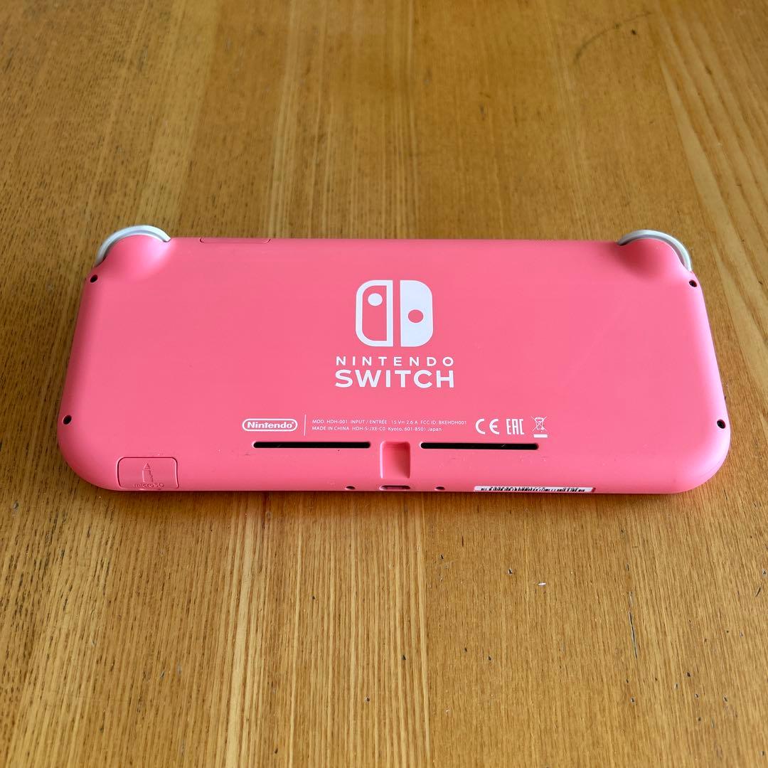 【難アリ】Nintendo Switch Lite コーラルピンク おまけつき