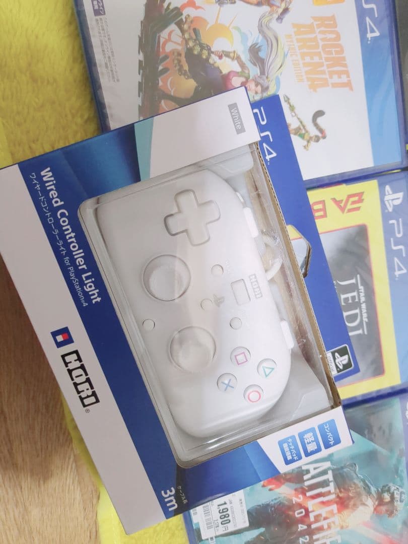 良品 PS4 ソフト コントローラー2個付き CUH-2200AB01・02