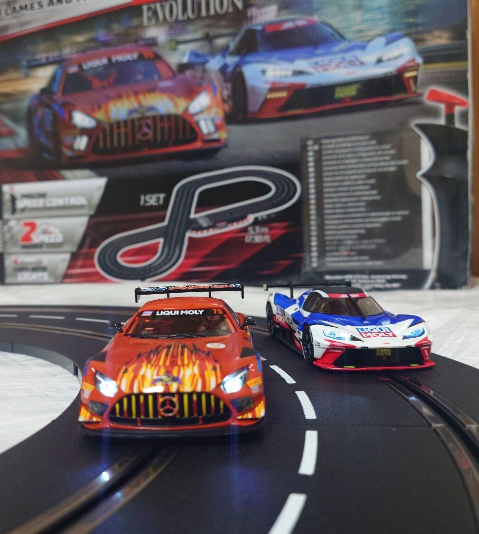 カレラCARRERA Evolution炎と名声 スロットカーコースセット中古品