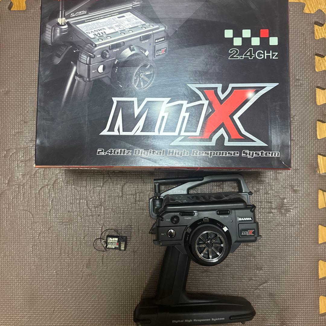 ラジコン用　Ｍ１１Ｘ　受信機451R付き