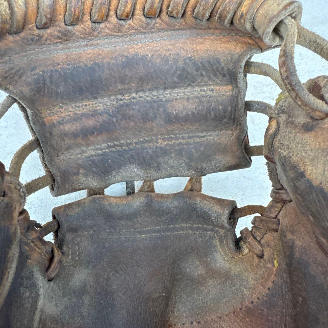 ハタケヤマ　野球用グローブ ブラウン