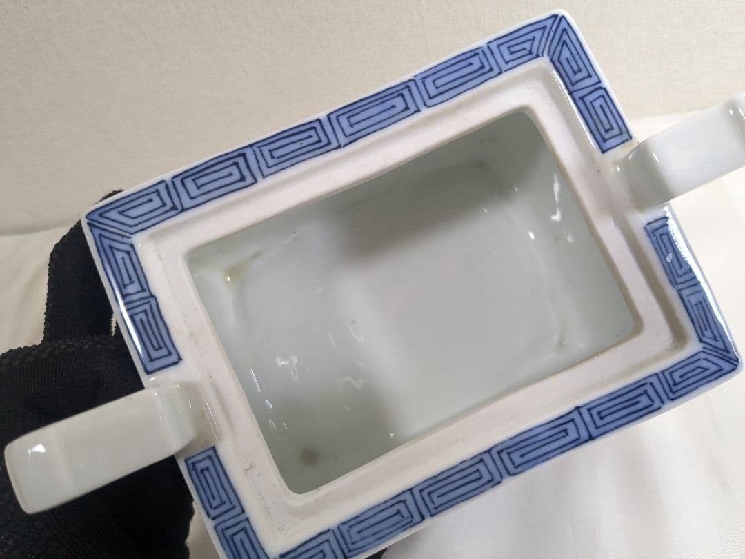 有田焼 冬山作 香炉 茶道具