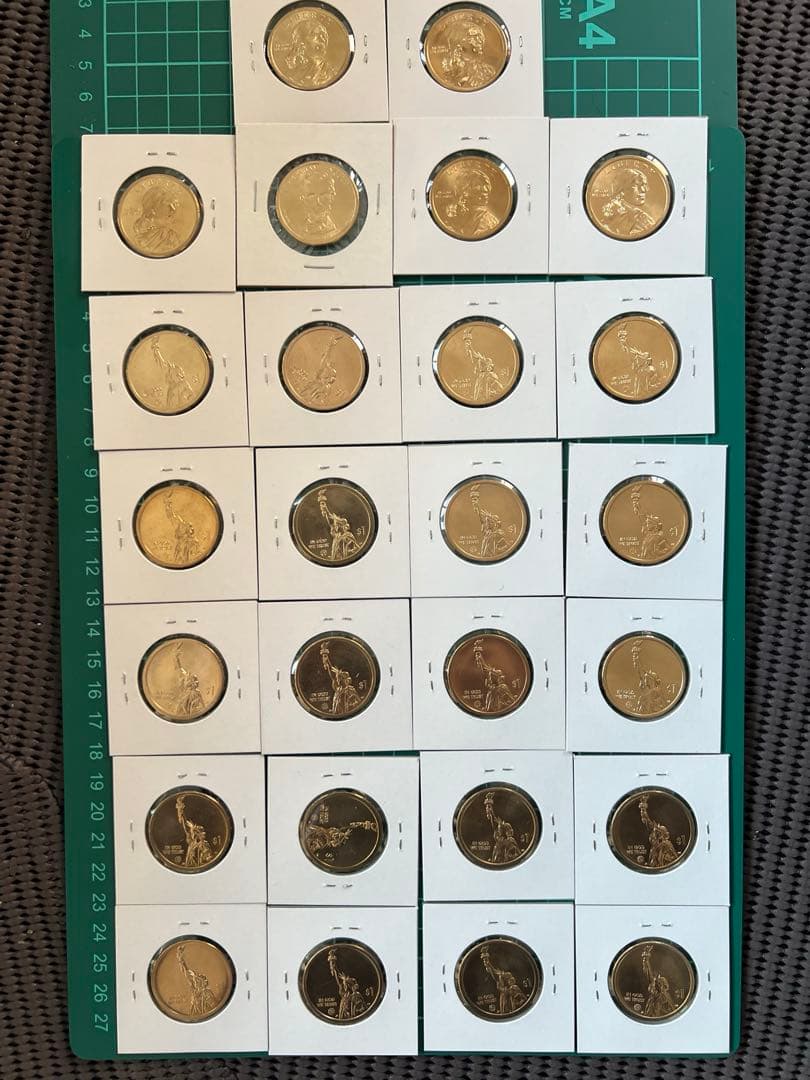 外国硬貨　アメリカ硬貨　州別26枚
