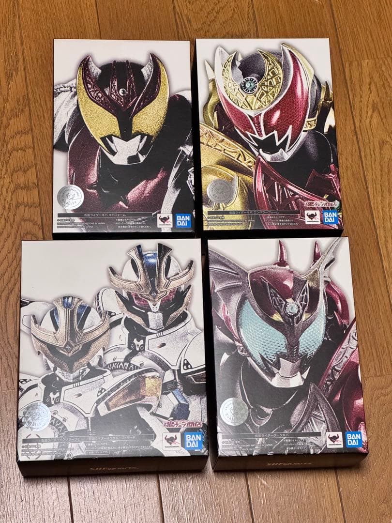真骨頂製法 S.Hフィギュアーツ 仮面ライダーキバ 4体セット
