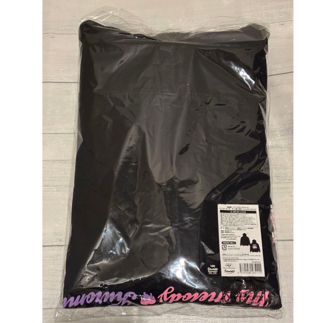 ［新品］伊藤潤二 サンリオ ギャル富江 マイメロディ クロミ ジップパーカーXL