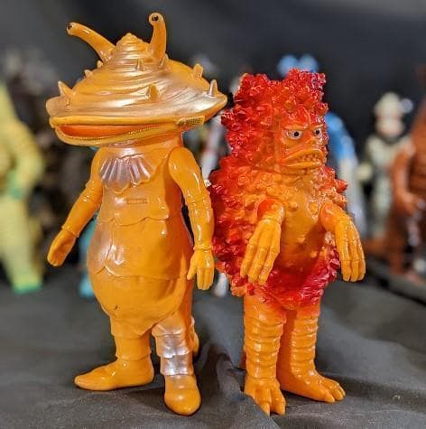 ウルトラＱ・ウルトラマン＆登場怪獣・宇宙人（バンダイ）ソフビ16体セット