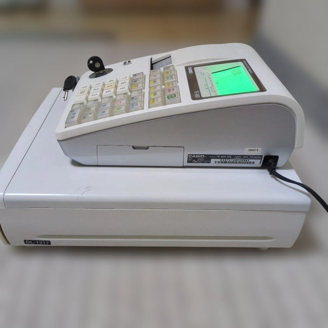CASIO　TE-400-WE 　電子レジスター