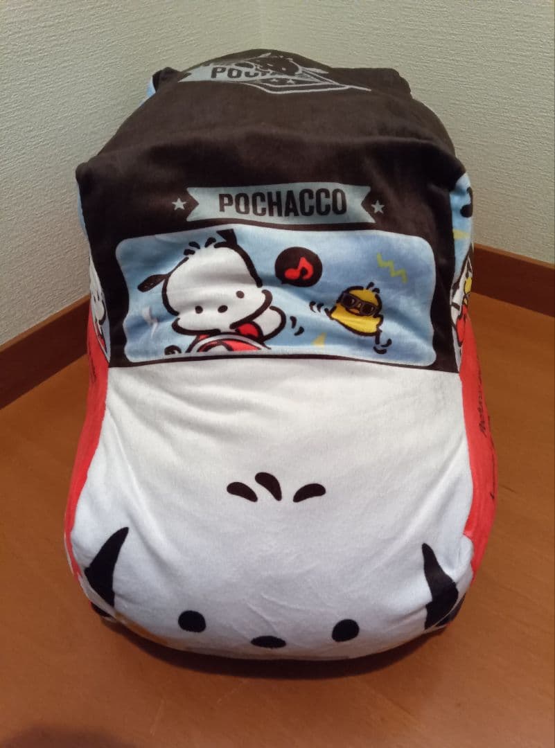 ポチャッコ ぬいぐるみ バス型クッション セット