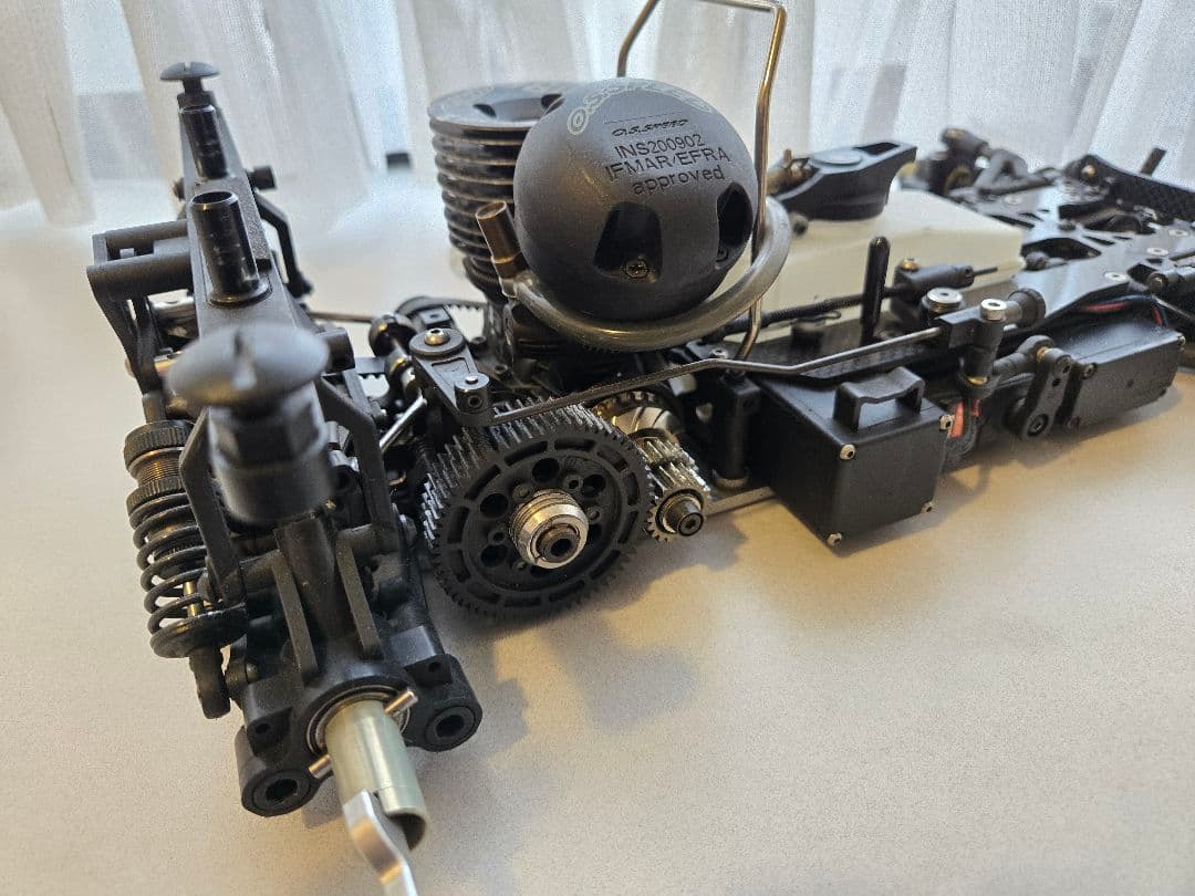 IF18 インフィニティ ラジコン エンジンカー 1/8 メカ プロポ オマケ