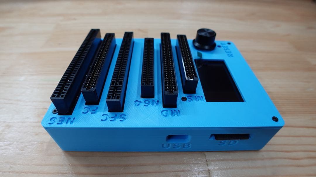 CartridgeReader V5 SA1対応 自動電圧選択【ライトブルー】