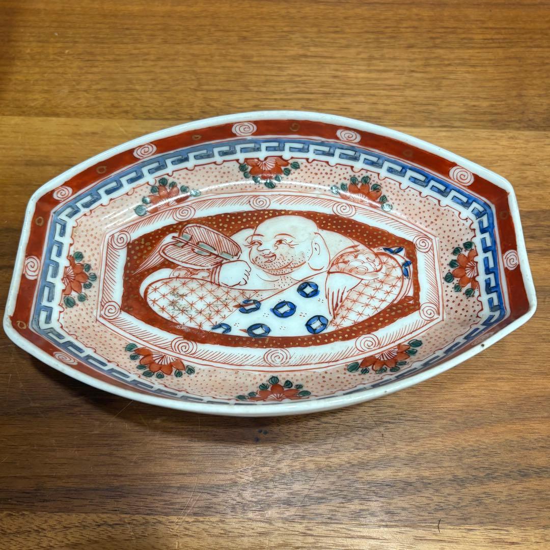 江戸時代　古伊万里　長皿　５枚