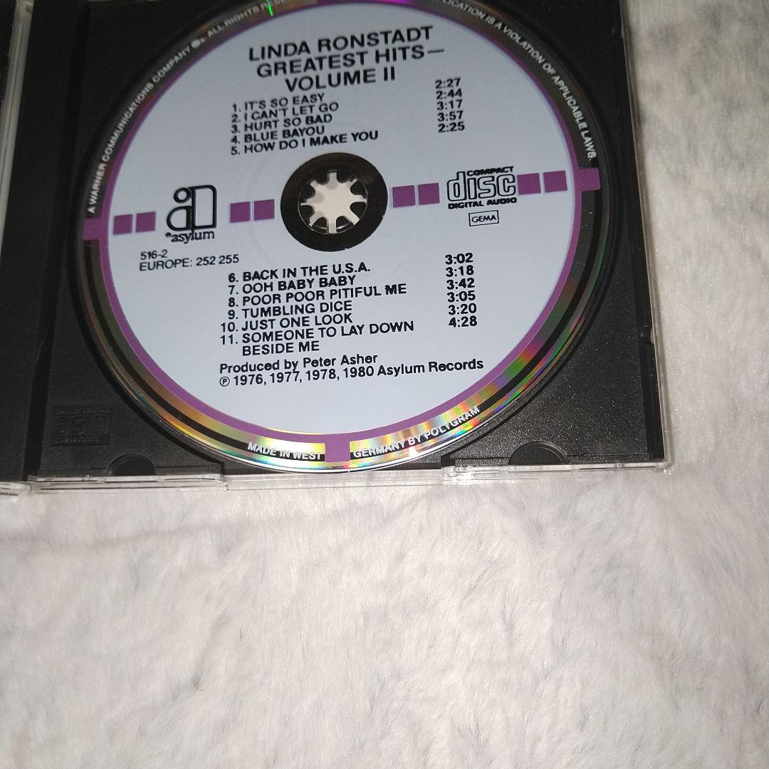 Linda Ronstadt Greatest Hits 金帯2枚セット