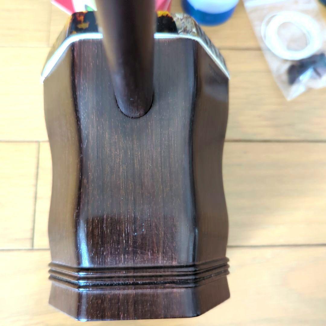 胡涵柔製作 未使用 最上級 明清老紅木 龍、鳳凰螺鈿 湾頭二胡2