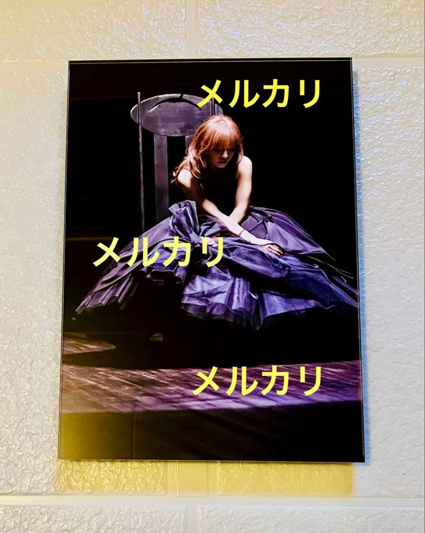 浜崎あゆみ　アクリル写真　10点限定　The Show Must Go On