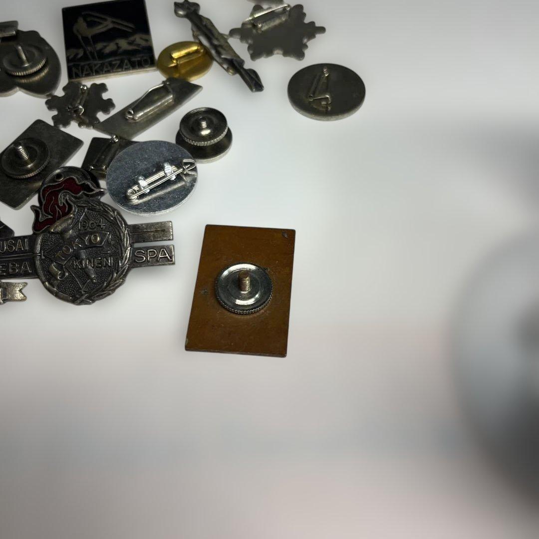 登山記念の山バッジやピンバッジの20個　まとめ売り