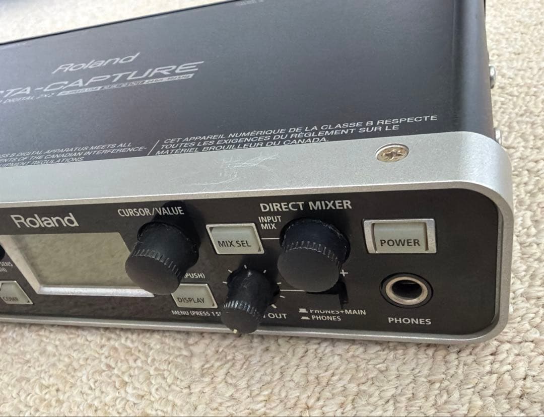 【非常に良い】Roland OCTA-CAPTURE UA1010
