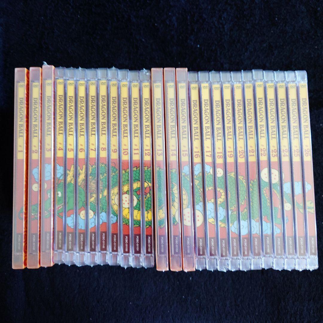 ドラゴンボール DVD 全26巻セット 3～26巻未開封 特典カード付