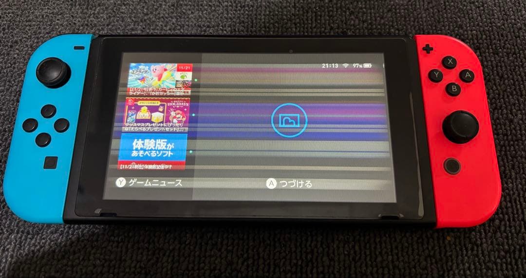 Nintendo Switch 本体 付属品付き【ジャンク品】