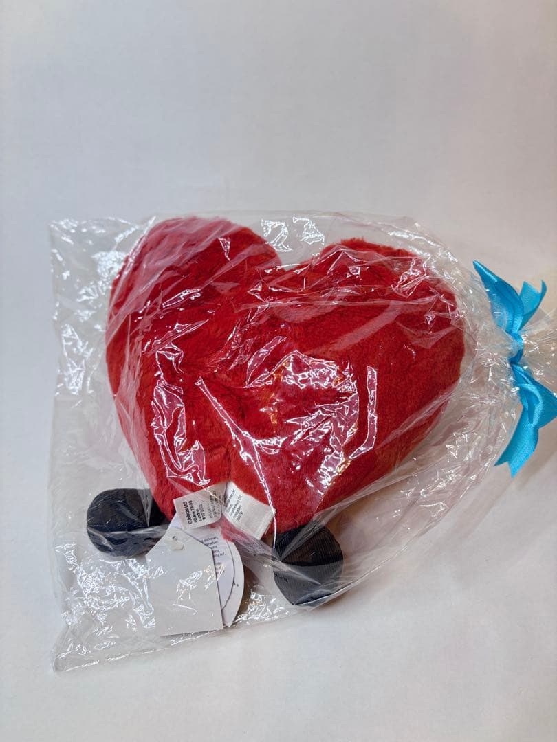 未開封 タグ付き  Heart ハート ぬいぐるみ