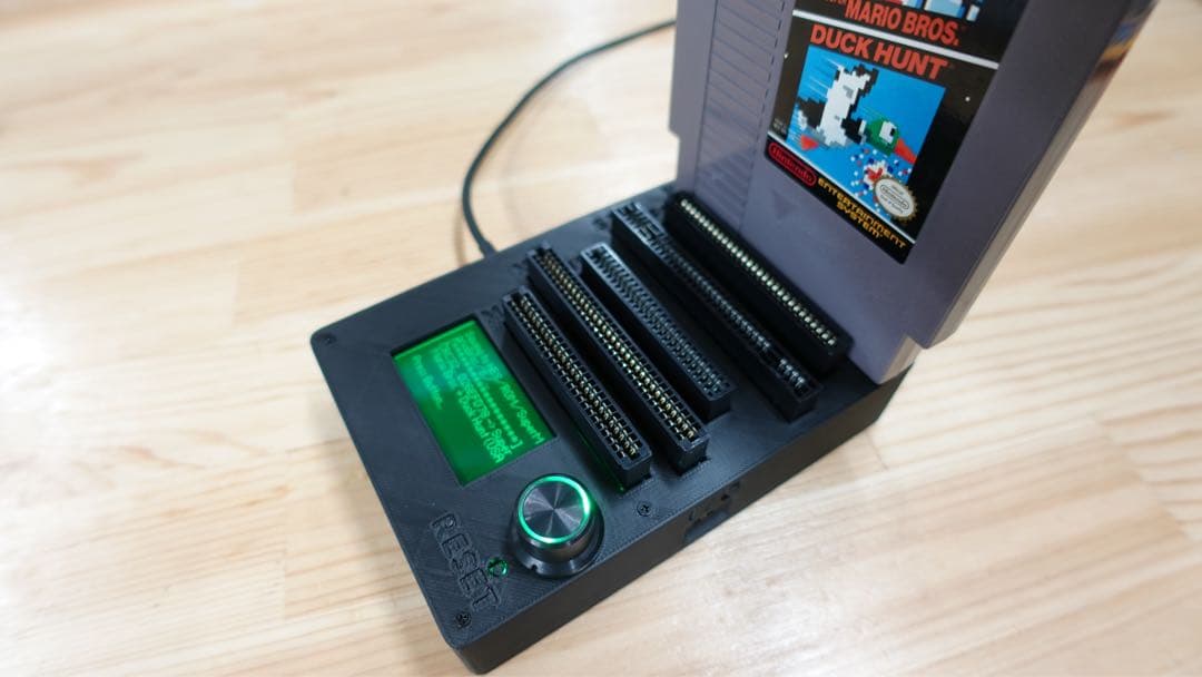 CartridgeReader V5 SA1対応 自動電圧選択【ダークグレー】