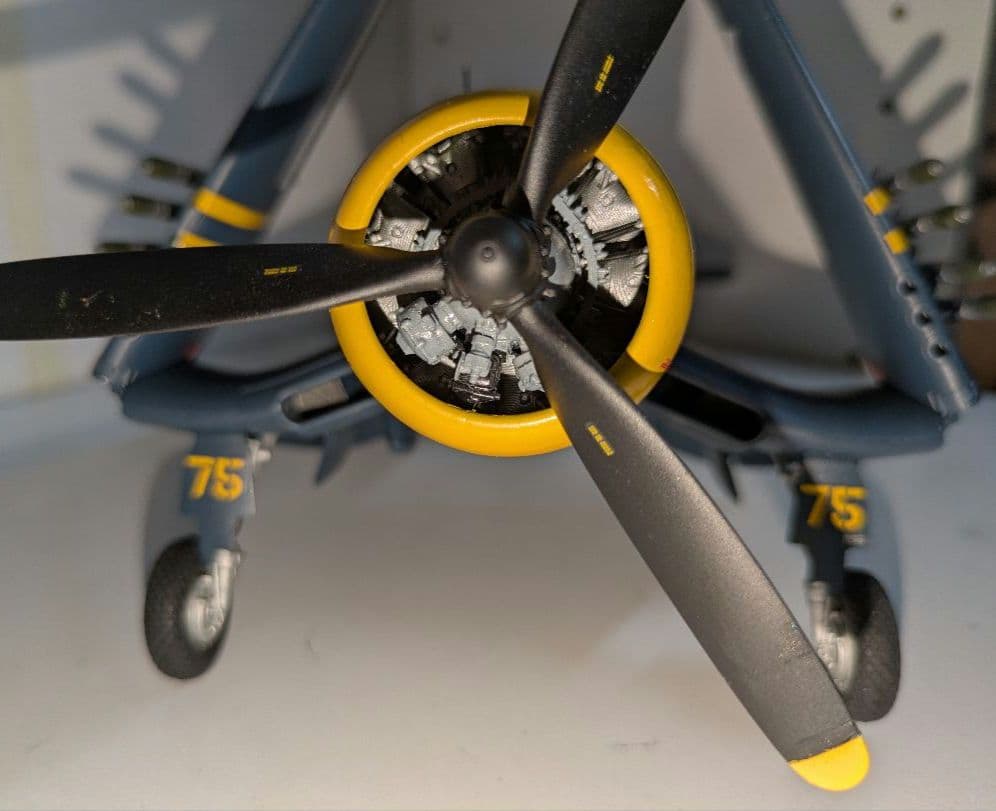 コルセアF4U-1D(プラモデル完成品1/32)
