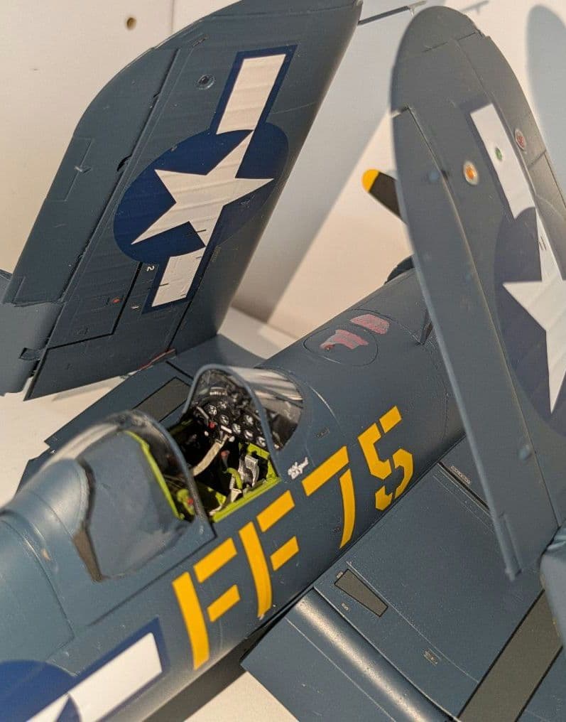 コルセアF4U-1D(プラモデル完成品1/32)