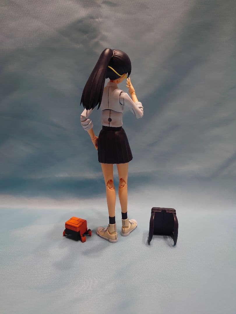 ジークアクス ニャアン 部分塗装完成品+HGサイコガンダムMK−2