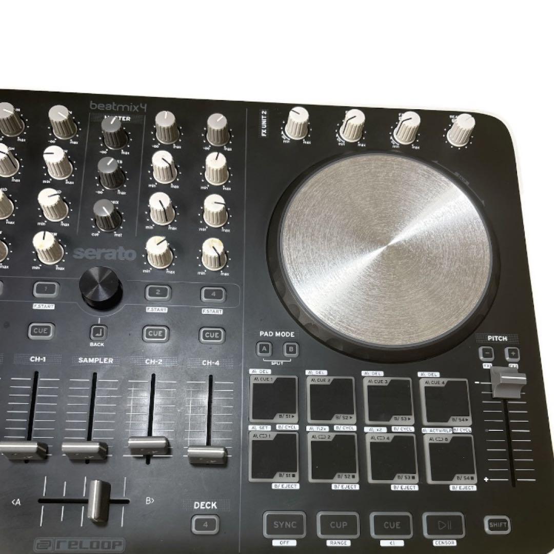 Reloop PCDJコントローラー BEAT MIX4