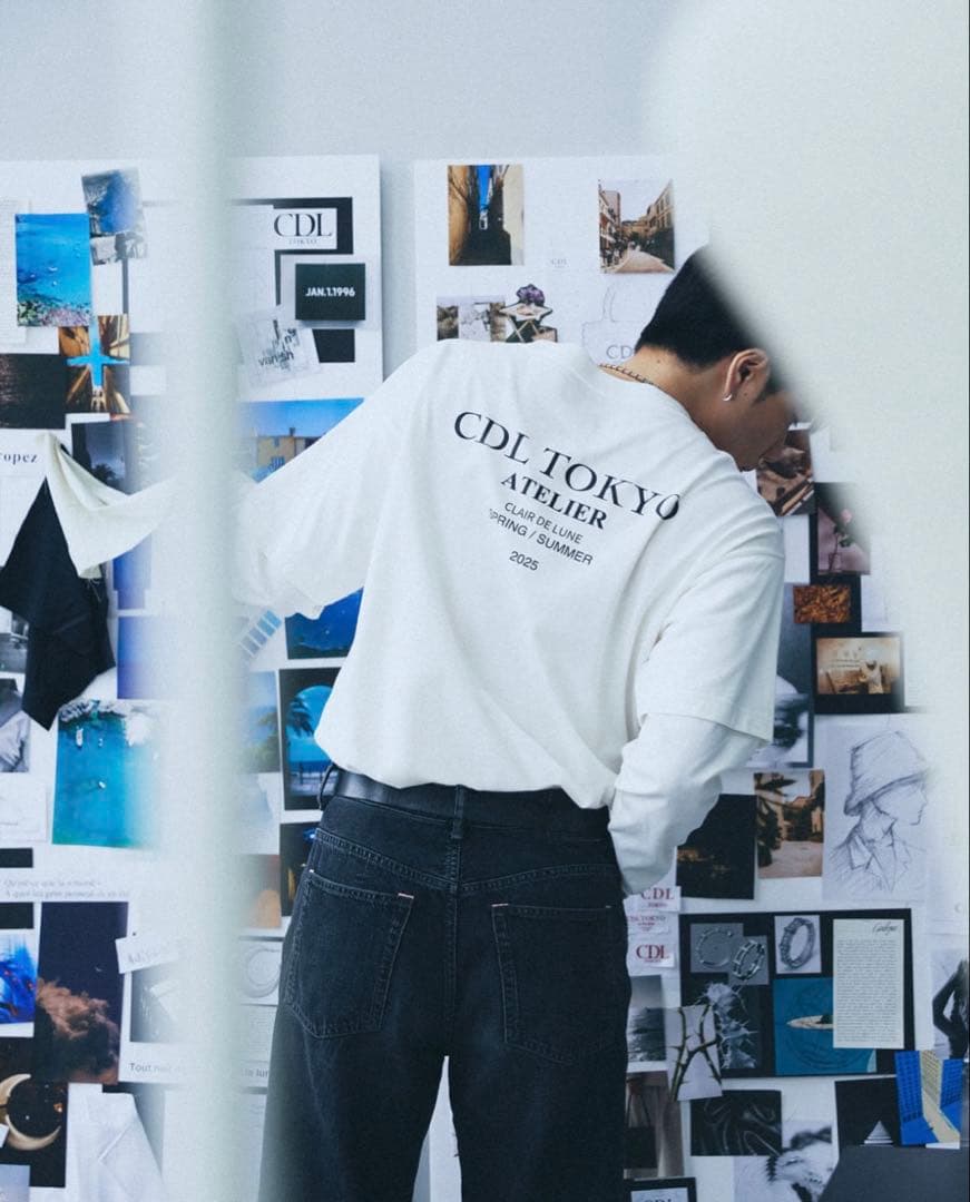 ミュージシャン CDL TOKYO CDL Atelier Layered L/S Tee