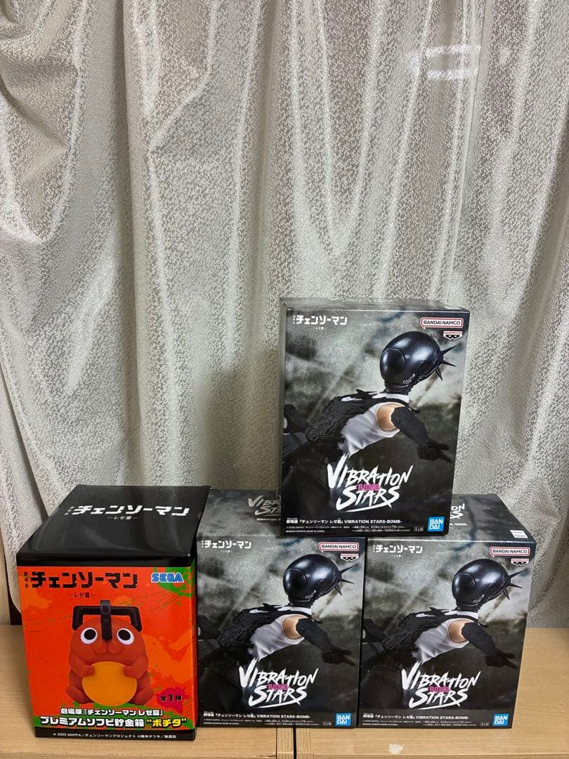 チェンソーマン　レゼ　ボム　ポチタ　貯金箱　まとめ売り