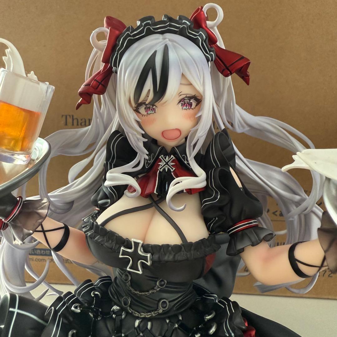 開封済み アズールレーン エルベ 見せ場訪れず？ 限定版 スケールフィギュア