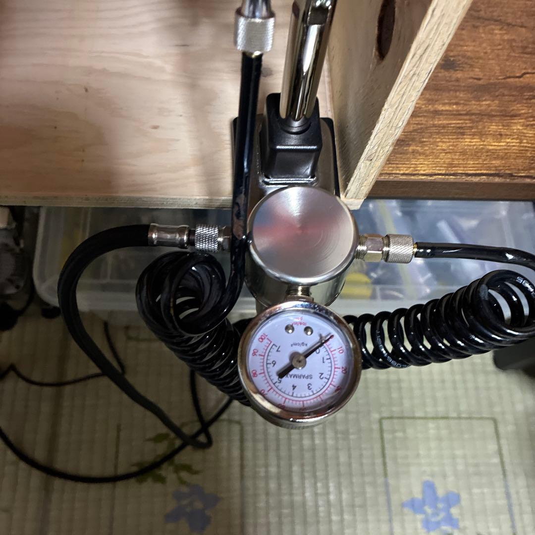 エアブラシミニエアーコンプレッサー未使用